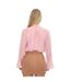 Blouse Manches Longues Motif/style Volanté Femme Rose Blush I Saw It First-2