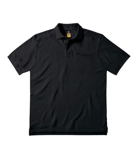Polo Travail Skill Pro Homme Noir B&C