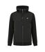 Veste Hybride À Capuche Motif/style Logo Brodé Homme Noir Lyle & Scott-1