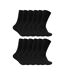 12 Pairs Mens Thin Non Elastic Thermal Diabetic Socks-1