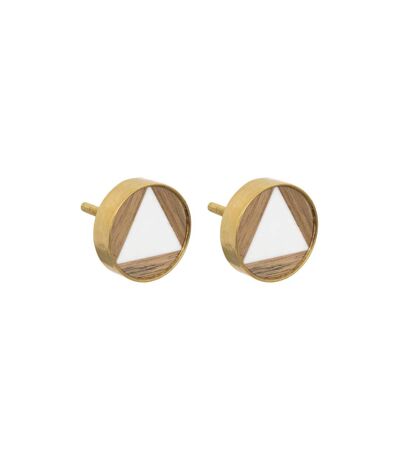 Lot de 2 Boutons de Meuble Isla 3cm Marron