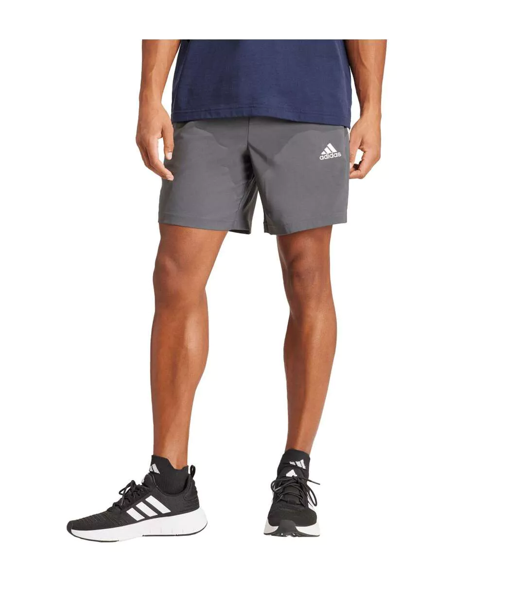Short Style 3 Rayures Essentials Chelsea Homme Gris Adidas-1
