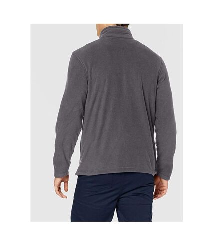 Regatta Mens Plain Micro Fleece Full Zip Jacket (Layer Lite) (Seal Grey)