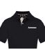 Polo Manches Courtes Homme Noir Aquascutum-3