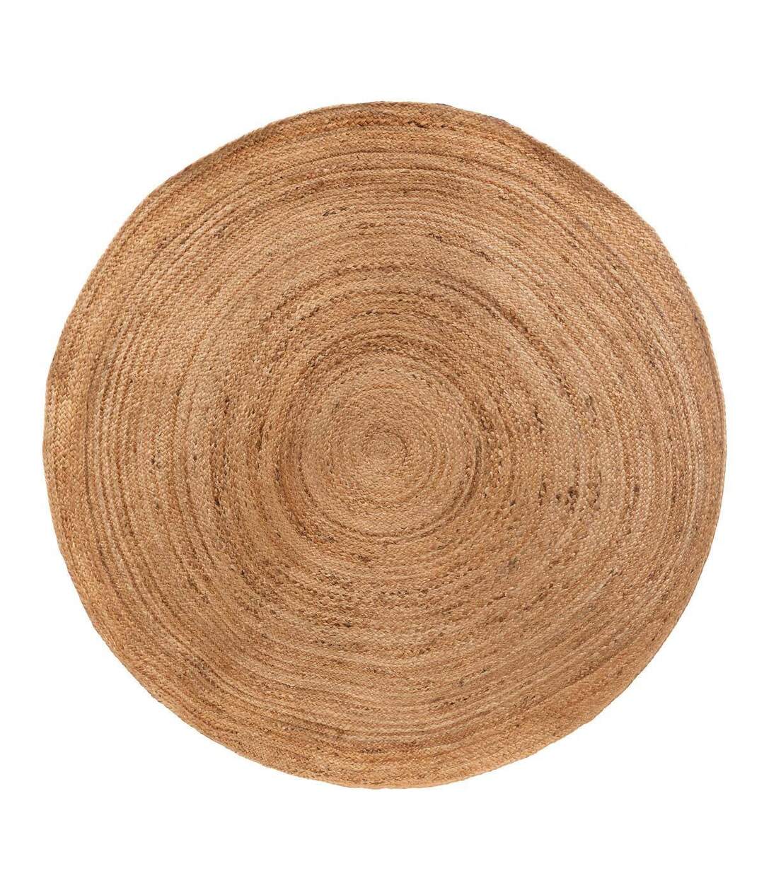 Tapis Rond en Jute Végétale 160cm Naturel-1