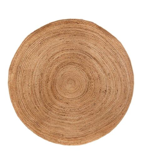 Tapis Rond en Jute Végétale 160cm Naturel