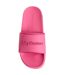 Womens/ladies embossed sliders pink glow Juicy Couture-3