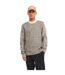 Pull Motif/style Teinture Spatiale Homme Beige Jack And Jones-4