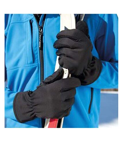 Beechfield Unisex Classic Thinsulate Thermal Winter Gloves (Black) - UTRW3671