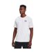 Mens sportstyle short-sleeved t-shirt white/black Under Armour-3