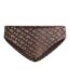 Bas De Maillot De Bain Style Monogramme Femme Marron Boss-2