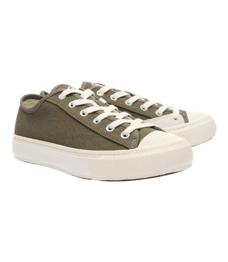 Mens backcourt 2.0 suede trainers khaki Lacoste