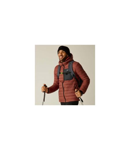 Mens Lightweight Padded Jacket Burnt Henna Black Regatta