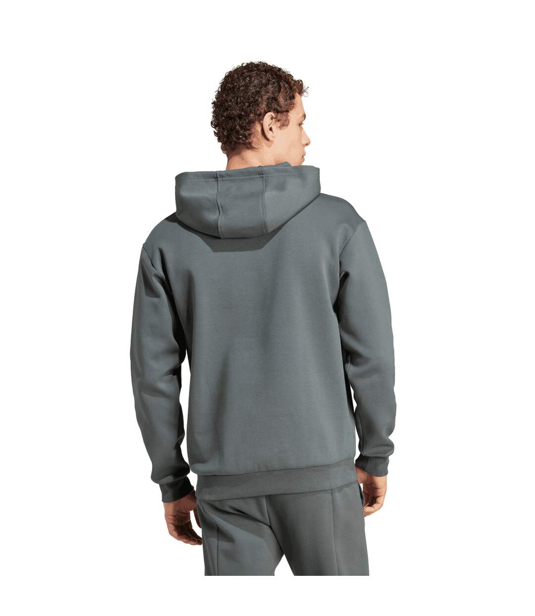 Mens Future Icons Badge Of Sport Hoodie Green Adidas-2