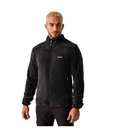 Mens Lakara Fluffy Fleece Jacket Ash Regatta
