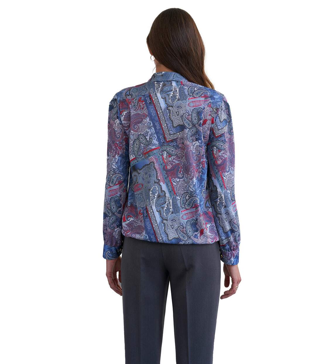 Chemisier-blouson jersey imprimé-2