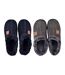 Pantoufle HOMME SUEDINE - Pack de DE-3