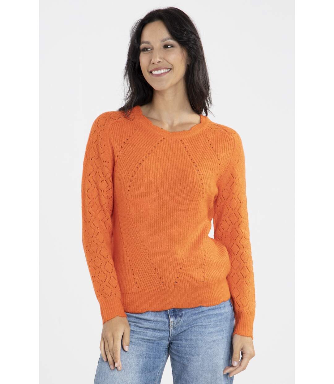 Pull Caligo Orange-2