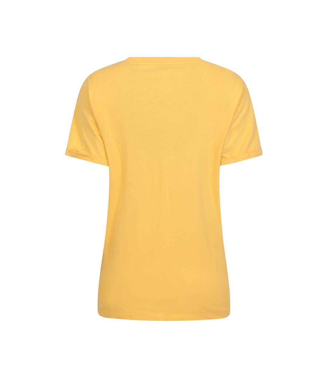 T-shirt femme jaune pâle Mountain Warehouse