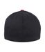 Casquette adulte noir / rouge Flexfit