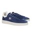 Mens Lineshot Logo Leather Trainers Blue Lacoste-1