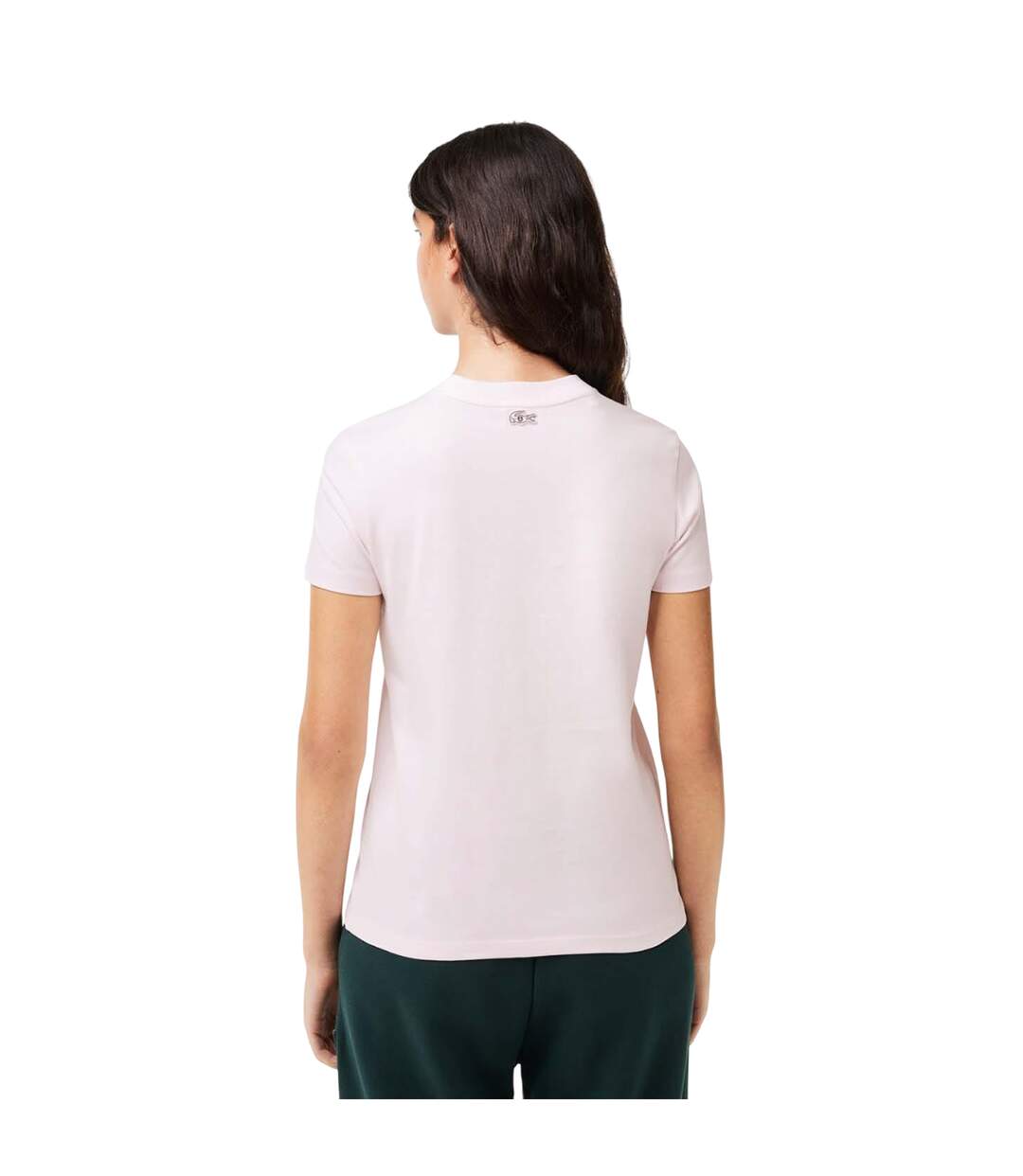 Womens/ladies Eleven By Venus Cotton T-shirt Pink Lacoste-2