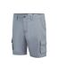 Short À Poches Motif/style Uni Homme Gris Clair SoulCal-3