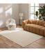 Tapis Tissé en Relief Sinata 160x230cm Naturel-4
