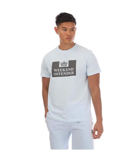 T-shirt Mcmoney Homme Bleu Ciel Weekend Offender