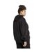 Womens/ladies Essentials Oversized Hoodie Black Puma-2
