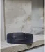 Ceinture en cuir noir pour hommes - Ajustable et élégante, idéale pour tous les styles-5