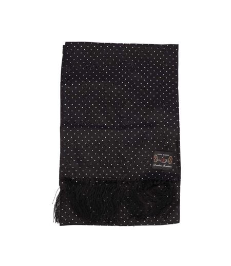 Polka Dot Scarf One Size Black Luke 1977