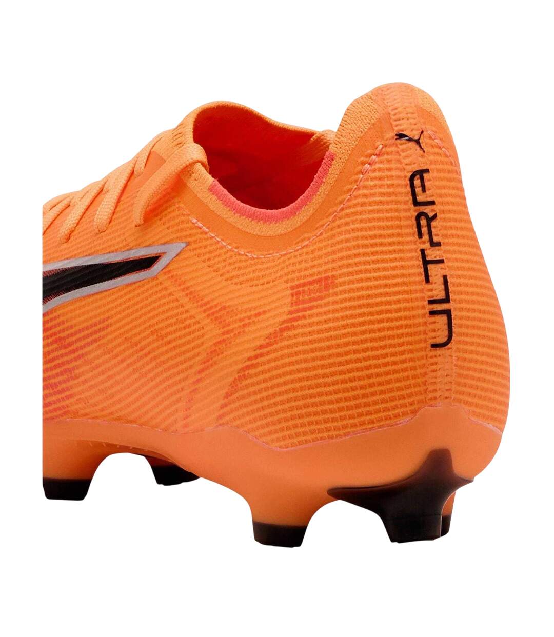 Mens Ultra Match Firm Ground Football Boots Orange Black Puma-2