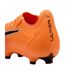 Mens Ultra Match Firm Ground Football Boots Orange Black Puma-2