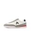 Baskets blanches/grises homme le coq sportif veloce i optical-1