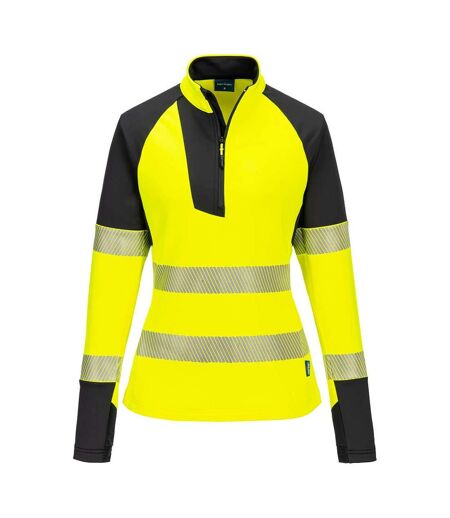 Sweat Pw3 Femme Jaune Noir Portwest