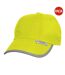 Lot de 2  casquettes haute visibilité adulte jaune haute visibilité Result-1