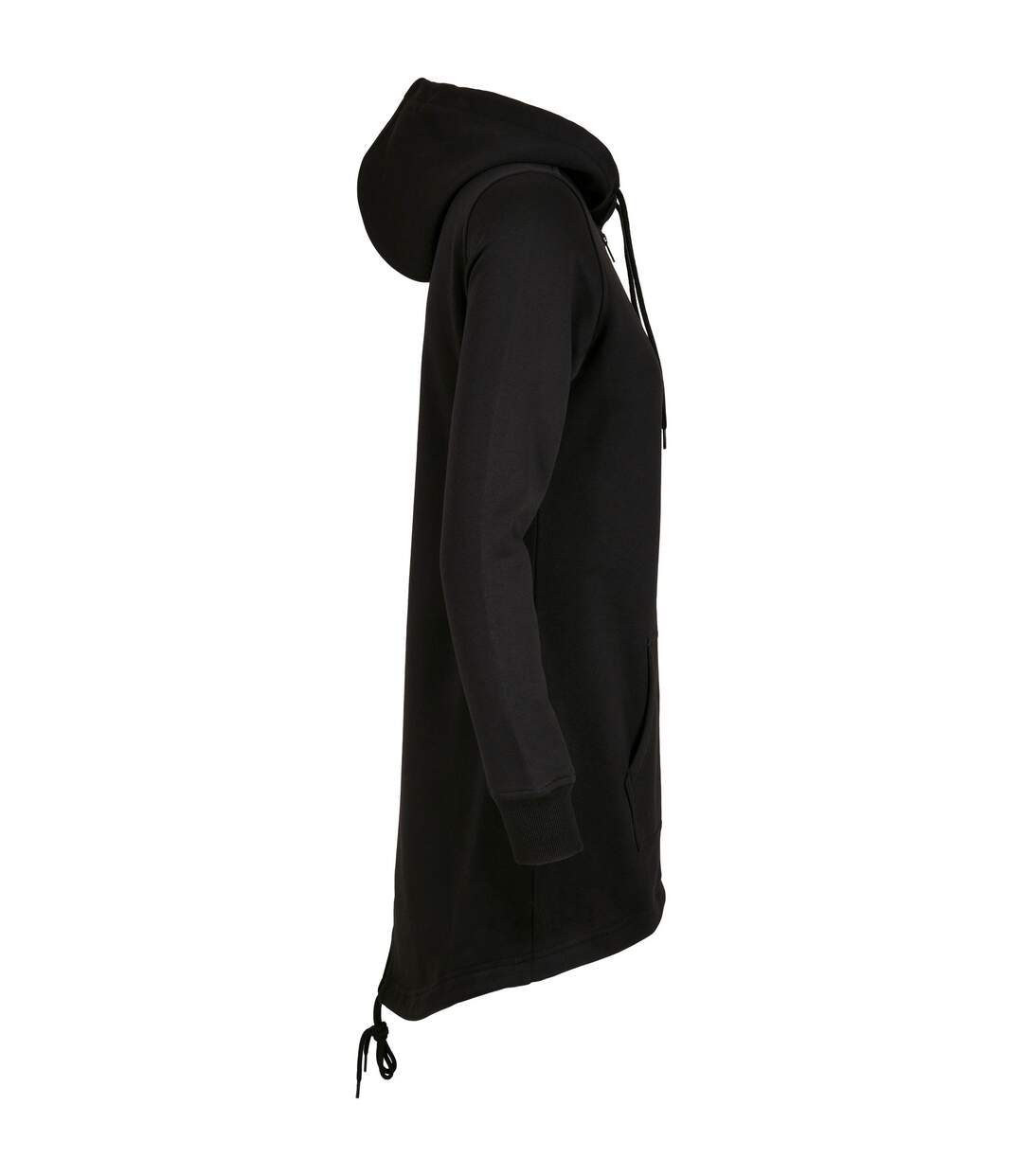 Parka Sweat Femme Noir Build Your Brand-3