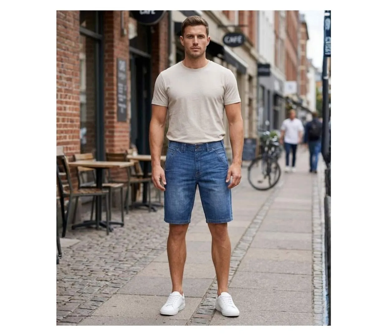 Bermuda en jean CHALLENGER IBIS2 : le short en denim stretch au confort inégalé-5