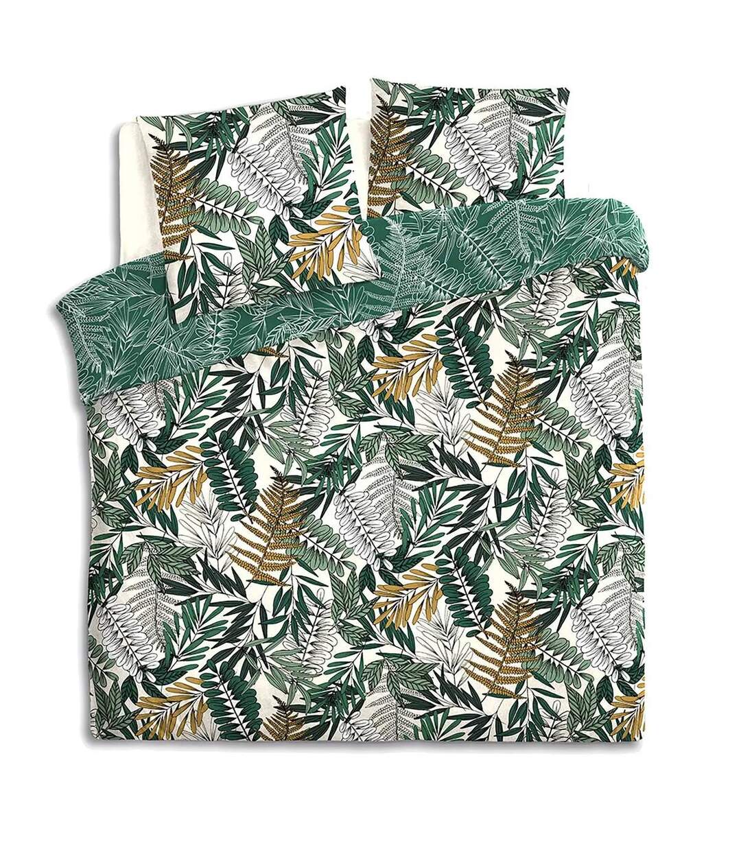 Parure de Lit 3 Pièces Tropik 260x240cm Vert-2