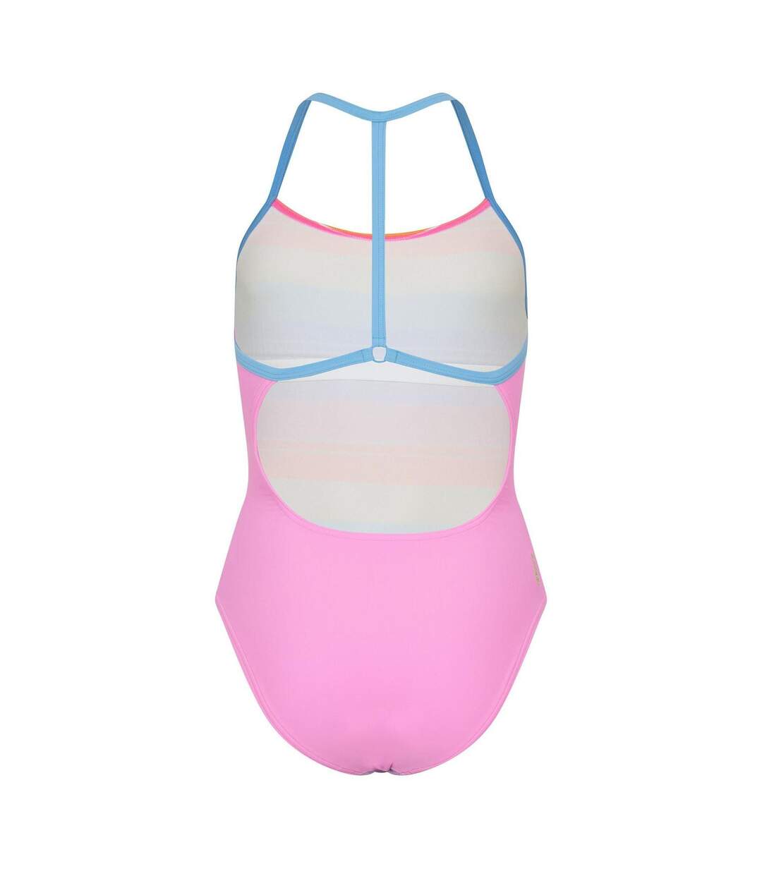 Womens/ladies Colour Block One Piece Swimsuit Multicoloured Zoggs-2