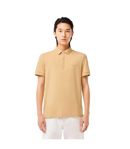Polo Paris Homme Beige Lacoste