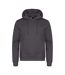 Unisex Adult Miami Hoodie Metal Grey Clique-1