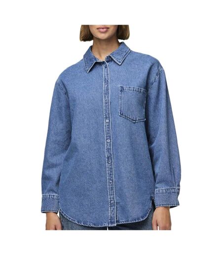 Chemise bleu femme pieces maisie
