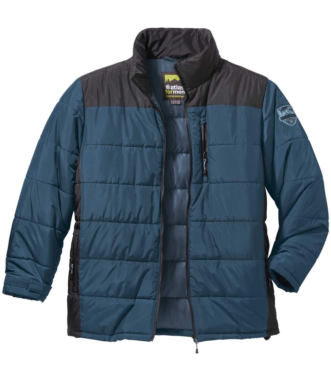 Men's Blue Padded Jacket 