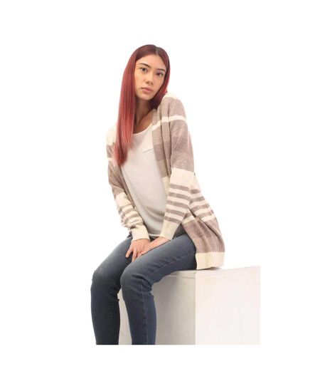 Cardigan lesly femme beige Only