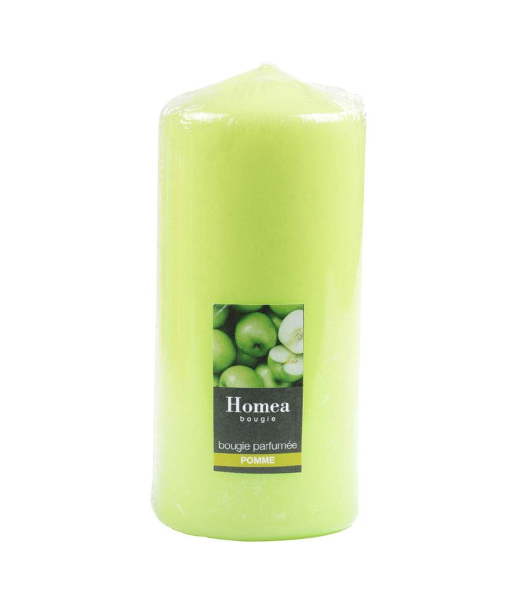 Bougie Pilier Design Essentiel 15cm Pomme-2
