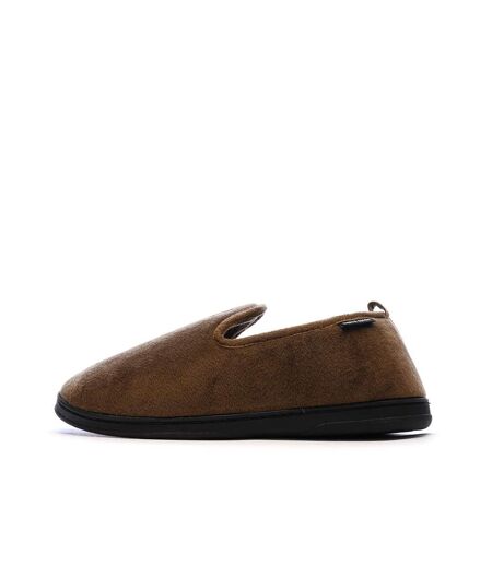 Chaussons charentaise marron pierre cardin pantoufle