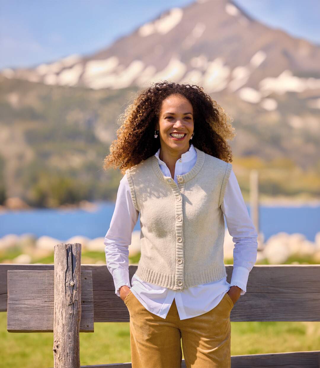Le Gilet Sans Manches Boutonné-2