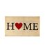 Home doormat one size brown Groundsman